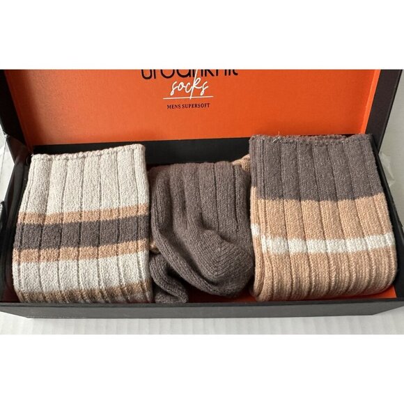 Urbanknit Mens Socks NEW Gift Box (2) Pair SOFT - Picture 2 of 6